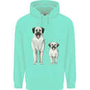 Anatolian Shepherd Dog and Puppy Childrens Kids Hoodie Peppermint