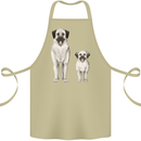Anatolian Shepherd Dog and Puppy Cotton Apron 100% Organic Khaki