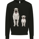 Anatolian Shepherd Dog and Puppy Kids Sweatshirt Jumper Black