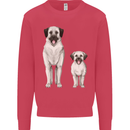 Anatolian Shepherd Dog and Puppy Kids Sweatshirt Jumper Heliconia