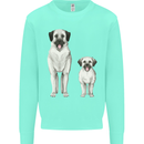 Anatolian Shepherd Dog and Puppy Kids Sweatshirt Jumper Peppermint