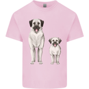 Anatolian Shepherd Dog and Puppy Kids T-Shirt Childrens Light Pink