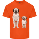 Anatolian Shepherd Dog and Puppy Kids T-Shirt Childrens Orange