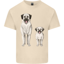 Anatolian Shepherd Dog and Puppy Mens Cotton T-Shirt Tee Top Natural