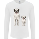 Anatolian Shepherd Dog and Puppy Mens Long Sleeve T-Shirt White