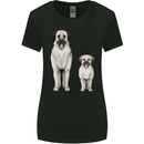 Anatolian Shepherd Dog and Puppy Womens Wider Cut T-Shirt Black