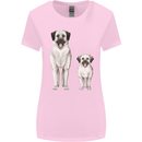 Anatolian Shepherd Dog and Puppy Womens Wider Cut T-Shirt Light Pink