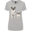Anatolian Shepherd Dog and Puppy Womens Wider Cut T-Shirt Sports Grey