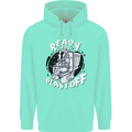 Anatomy of an American Bulldog Funny Dog Childrens Kids Hoodie Peppermint