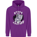 Anatomy of an American Bulldog Funny Dog Childrens Kids Hoodie Purple