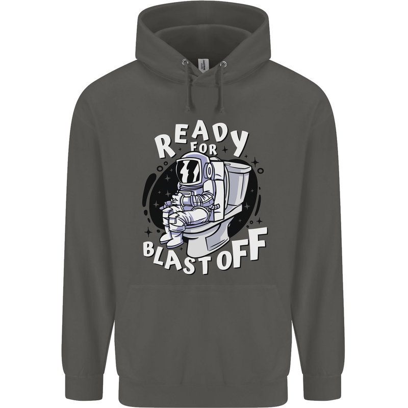 Anatomy of an American Bulldog Funny Dog Childrens Kids Hoodie Storm Grey