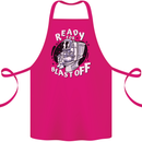 Anatomy of an American Bulldog Funny Dog Cotton Apron 100% Organic Pink