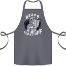 Anatomy of an American Bulldog Funny Dog Cotton Apron 100% Organic Steel