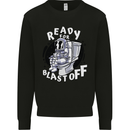 Anatomy of an American Bulldog Funny Dog Kids Sweatshirt Jumper Black