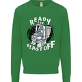 Anatomy of an American Bulldog Funny Dog Kids Sweatshirt Jumper Irish Green