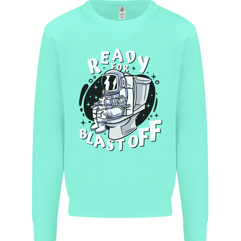 Anatomy of an American Bulldog Funny Dog Kids Sweatshirt Jumper Peppermint