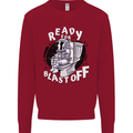 Anatomy of an American Bulldog Funny Dog Kids Sweatshirt Jumper Red