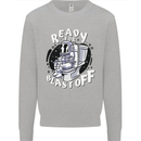 Anatomy of an American Bulldog Funny Dog Kids Sweatshirt Jumper Sports Grey