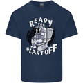 Anatomy of an American Bulldog Funny Dog Kids T-Shirt Childrens Navy Blue