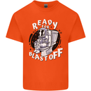 Anatomy of an American Bulldog Funny Dog Kids T-Shirt Childrens Orange