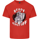 Anatomy of an American Bulldog Funny Dog Kids T-Shirt Childrens Red