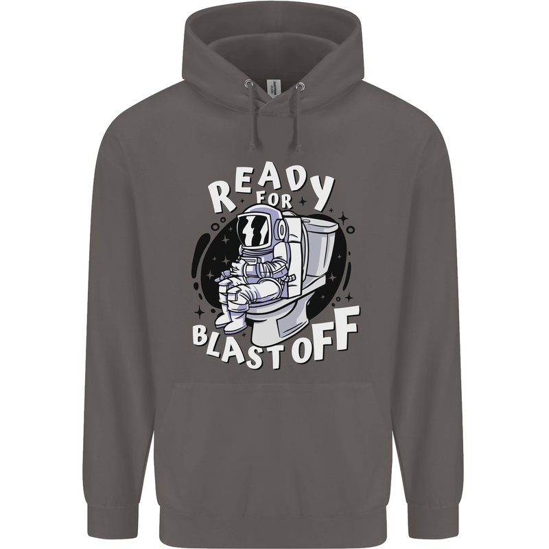 Anatomy of an American Bulldog Funny Dog Mens 80% Cotton Hoodie Charcoal