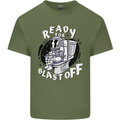 Anatomy of an American Bulldog Funny Dog Mens Cotton T-Shirt Tee Top Military Green