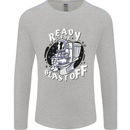 Anatomy of an American Bulldog Funny Dog Mens Long Sleeve T-Shirt Sports Grey