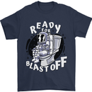 Anatomy of an American Bulldog Funny Dog Mens T-Shirt 100% Cotton Navy Blue