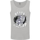 Anatomy of an American Bulldog Funny Dog Mens Vest Tank Top Sports Grey
