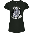 Anatomy of an American Bulldog Funny Dog Womens Petite Cut T-Shirt Black