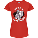 Anatomy of an American Bulldog Funny Dog Womens Petite Cut T-Shirt Red