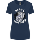 Anatomy of an American Bulldog Funny Dog Womens Wider Cut T-Shirt Navy Blue