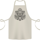 Anchor Skull Sailor Sailing Captain Pirate Ship Cotton Apron 100% Organic Natural