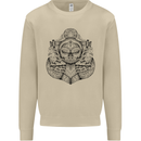 Anchor Skull Sailor Sailing Captain Pirate Ship Mens Sweatshirt Jumper Sand