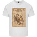 Ancient Dragons Cannot be Chained RPG Mens Cotton T-Shirt Tee Top White