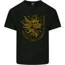 Ancient Ones Fantasy Dragon Kids T-Shirt Childrens Black