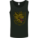 Ancient Ones Fantasy Dragon Mens Vest Tank Top Black