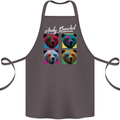 Andy Bearhol Funny Panda Bear Parody Art Cotton Apron 100% Organic Dark Grey