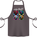 Andy Bearhol Funny Panda Bear Parody Art Cotton Apron 100% Organic Dark Grey