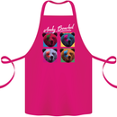 Andy Bearhol Funny Panda Bear Parody Art Cotton Apron 100% Organic Pink