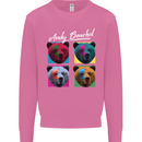 Andy Bearhol Funny Panda Bear Parody Art Mens Sweatshirt Jumper Azalea