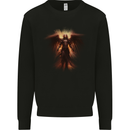 Angel of Death Fantasy Grim Reaper Kids Sweatshirt Jumper Black