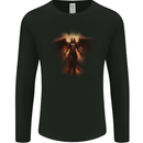 Angel of Death Fantasy Grim Reaper Mens Long Sleeve T-Shirt Black