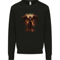 Angel of Death Fantasy Grim Reaper Mens Sweatshirt Jumper Black