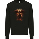 Angel of Death Fantasy Grim Reaper Mens Sweatshirt Jumper Black