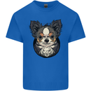 Angry Chihuahua Kids T-Shirt Childrens Royal Blue