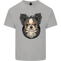 Angry Chihuahua Kids T-Shirt Childrens Sports Grey
