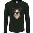 Angry Chihuahua Mens Long Sleeve T-Shirt Black