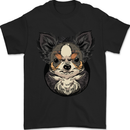 Angry Chihuahua Mens T-Shirt 100% Cotton Black